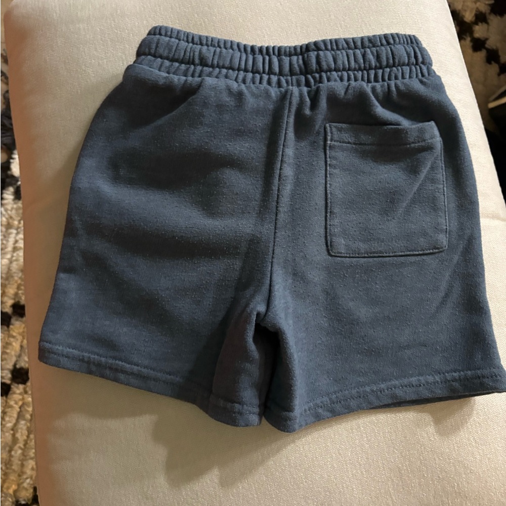 Blue Drawstring Shorts - Picture 2 of 4